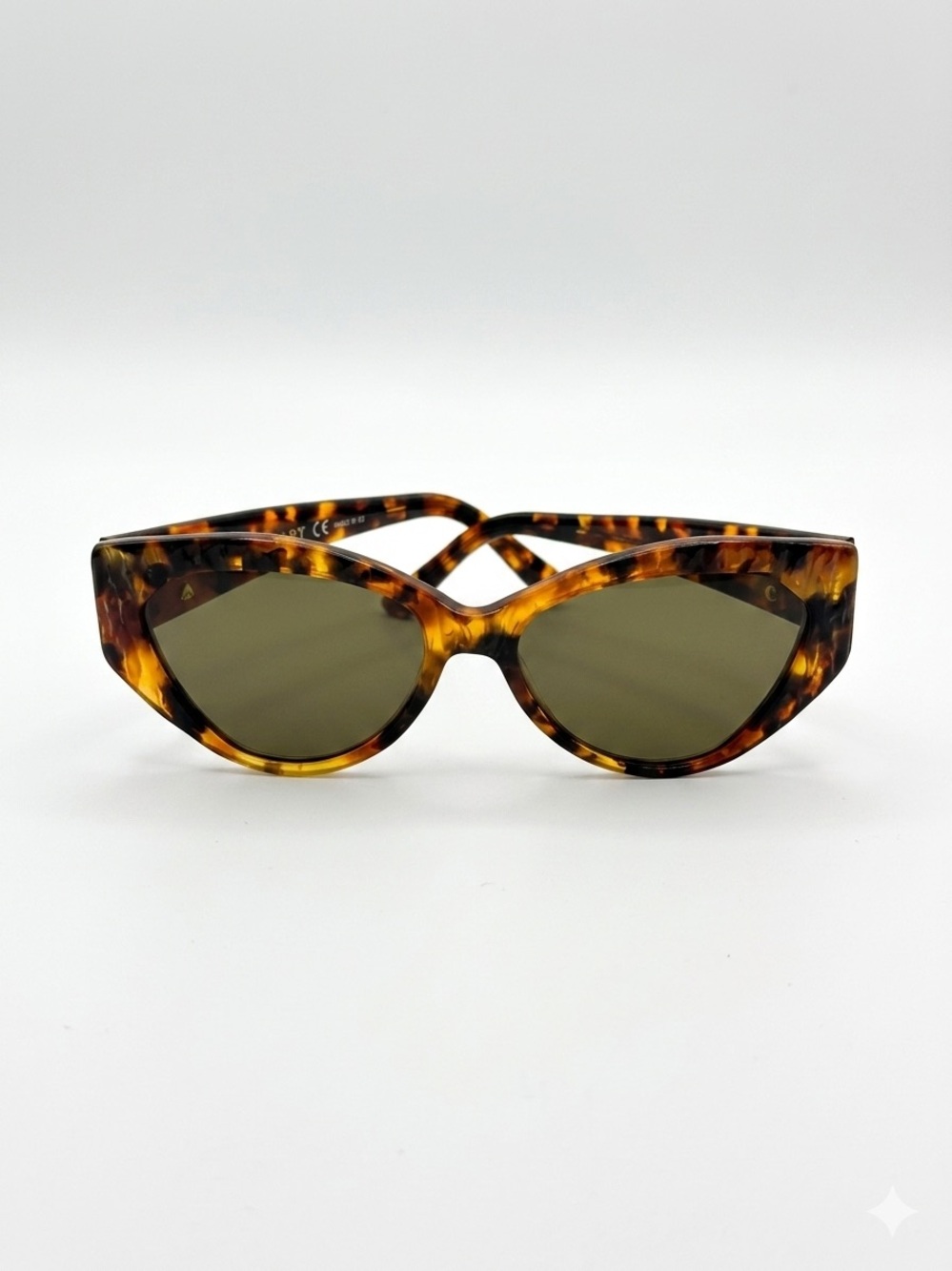 Vintage VOGART 3087 Sunglasses Italy 90s Tortoise & Gold | Frames Only RX